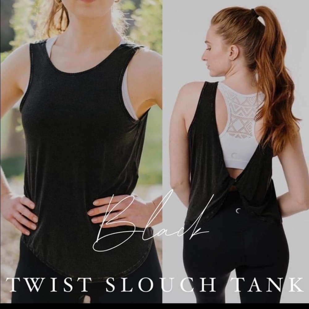 COPY - Zyia Twist Slouch Tank Size Large